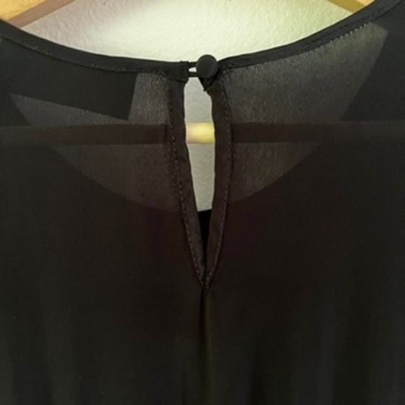 Zadig & Voltaire‎ Deluxe Jeweled Beaded Short Sleeve Mini Dress Black size small - Picture 10 of 15